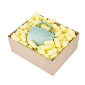 Wypełniacz eko skrobiowy Pack Chips Bio 400l żółty