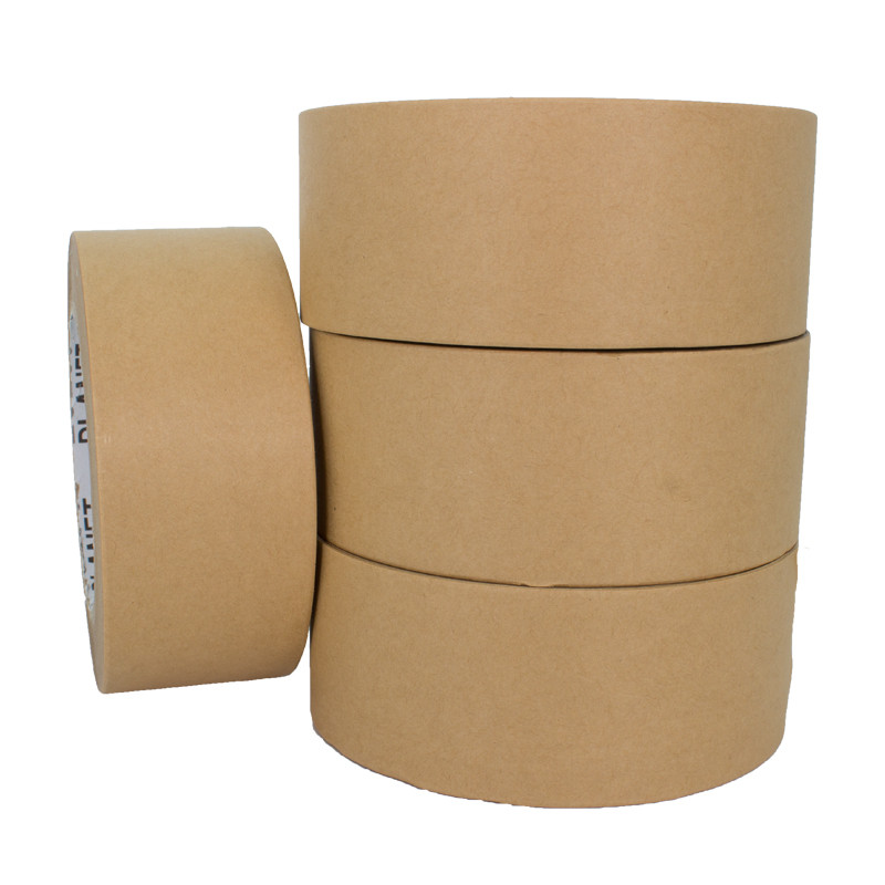 Taśma pakowa papierowa brązowa 50mm x 50mb solvent