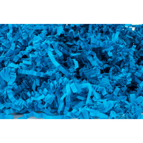 Wiórki papierowe basic 4mm 1kg Niebieskie