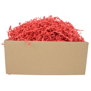 Wiórki papierowe basic 4mm 1kg Czerwone