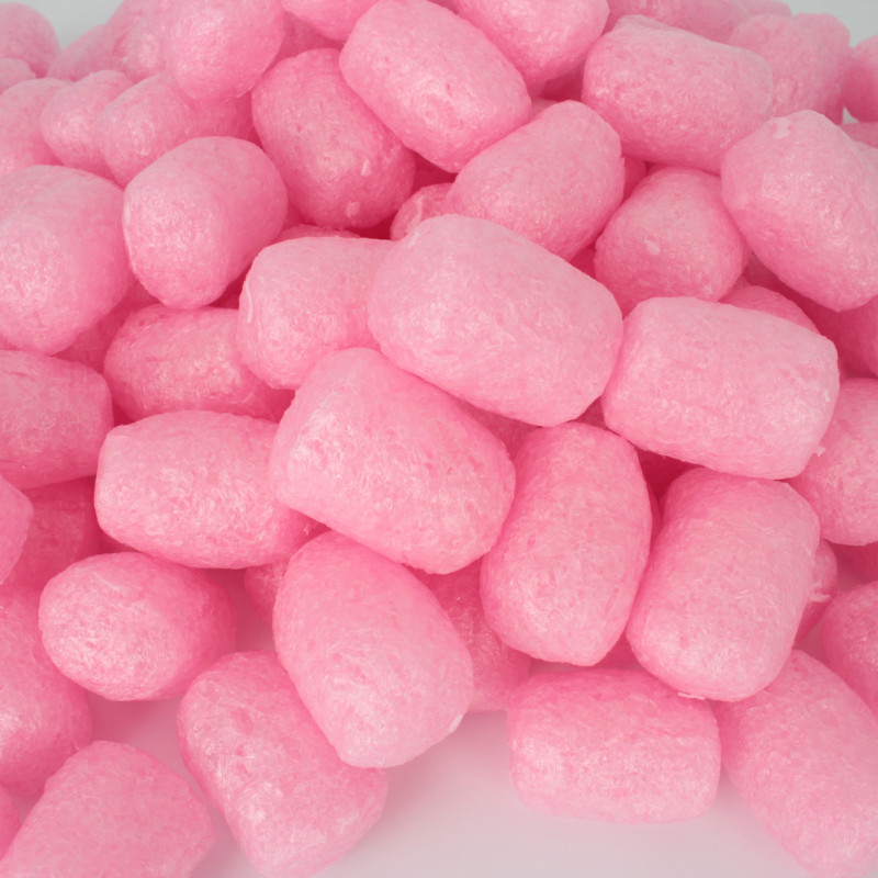 Wypełniacz eko skrobiowy Chrupack Pack Chips Bio różowy 400l o Zapachu Róży