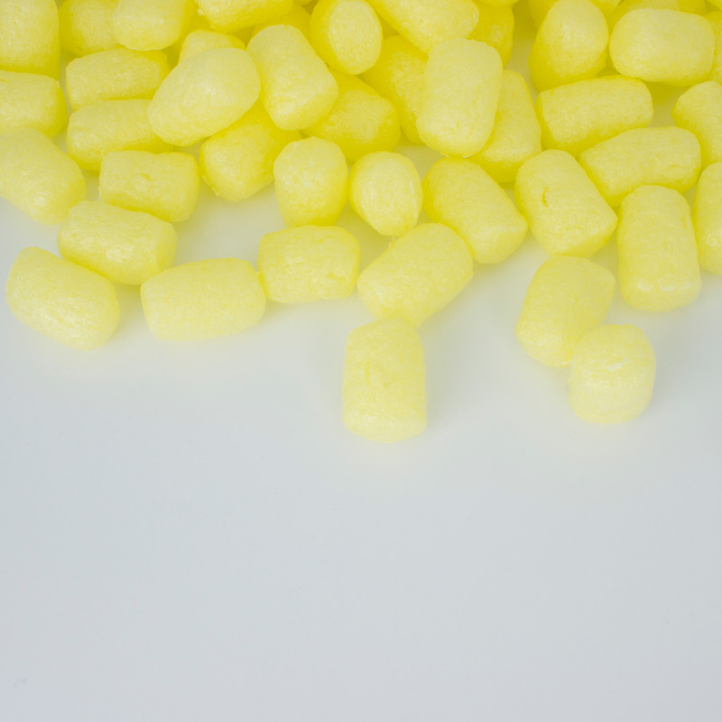 Wypełniacz eko skrobiowy Aroma Pack Chips Bio żółty 400l o Zapachu Cytryny