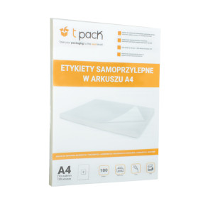 Etykiety samoprzylepne A4 TNT 210x148mm 200 sztuk