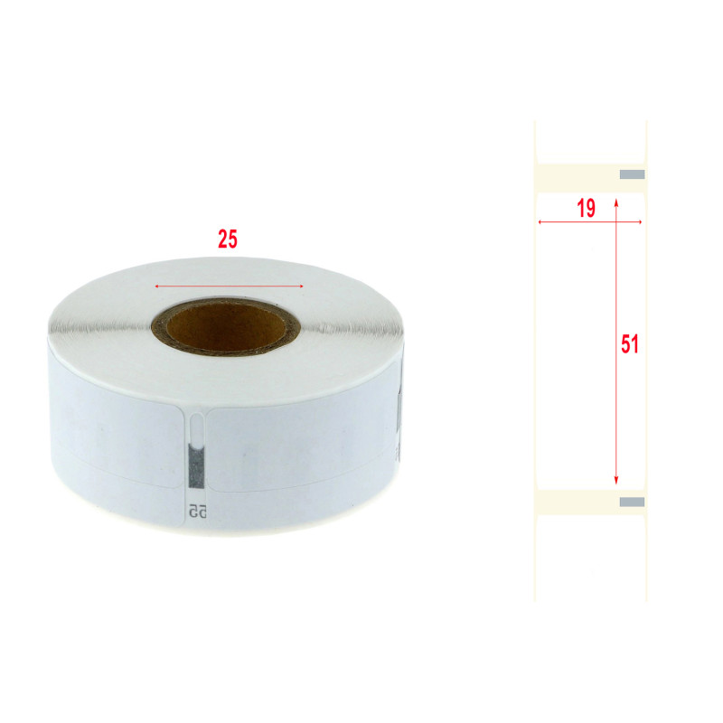Etykiety DYMO LW 11355 19x51mm 500szt S0904980