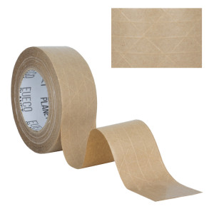 Taśma pakowa papierowa wzmacniana 50mm x 50mb solvent
