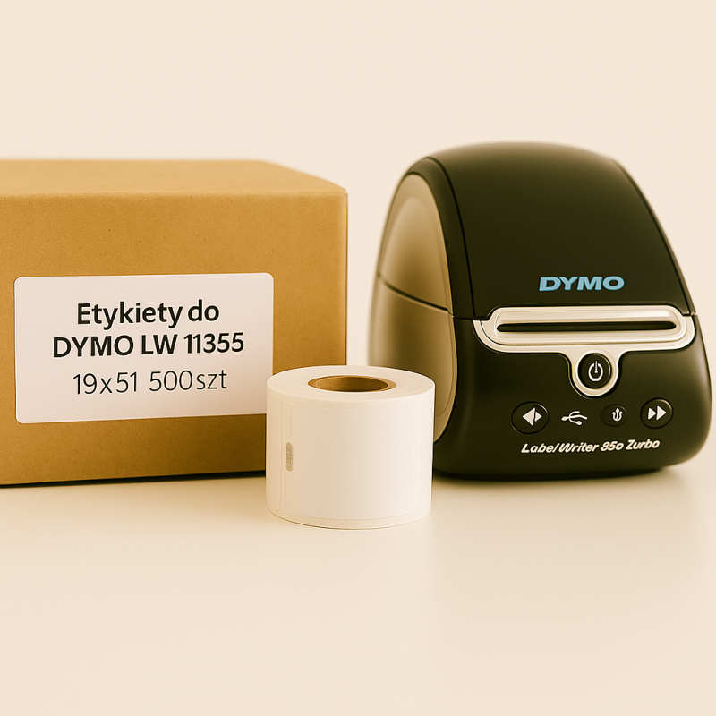 Etykiety DYMO LW 11355 19x51mm 500szt S0904980