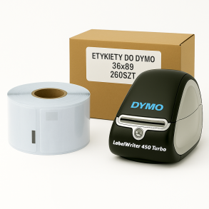 Etykiety DYMO LW 99012 36x89mm 260szt S0722400