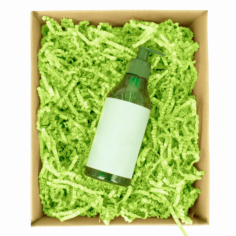 Wiórki papierowe basic 4mm 1kg Jasnozielone