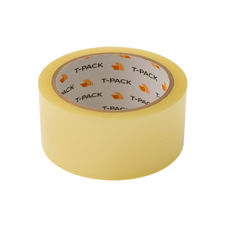 TAŚMA PAKOWA Transparent 48 x 90mb Bezbarwna Klejąca Mocna T-Pack 36szt.
