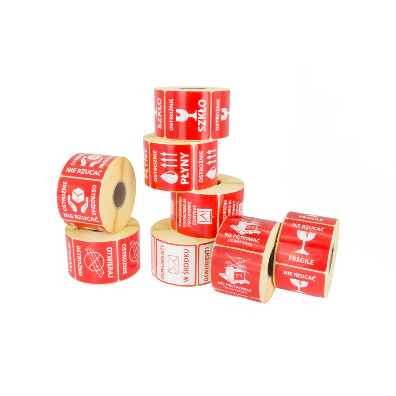 Etykieta informacyjna MRDC fi19mm 1000szt 40mm