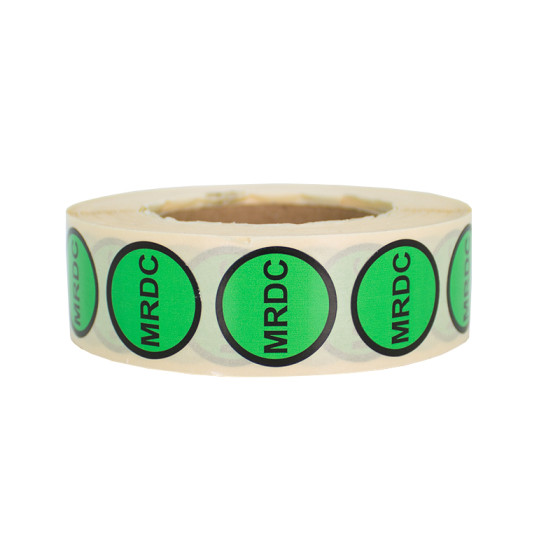 Etykieta informacyjna MRDC fi19mm 500szt 40mm Etykieta informacyjna MRDC fi19mm 500szt 40mm