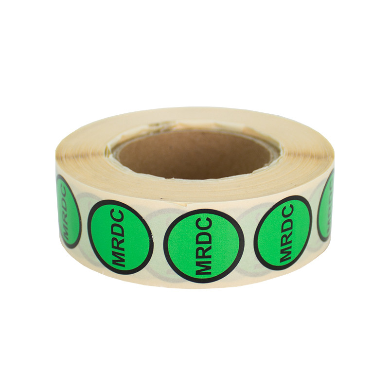 Etykieta informacyjna MRDC fi19mm 500szt 40mm