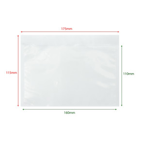 Przylgi kurierskie C6 175x115mm 1000szt