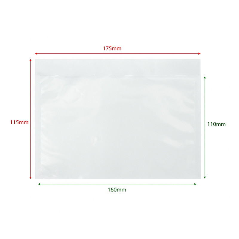Przylgi kurierskie C6 175x115mm 1000szt