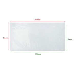 Przylgi kurierskie DL 240x115mm 1000szt