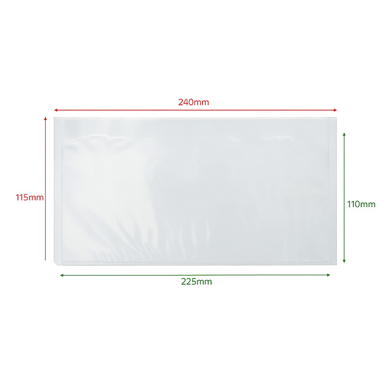 Przylgi kurierskie DL 240x115mm 1000szt