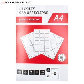 Etykiety A4 105x48mm 1200szt