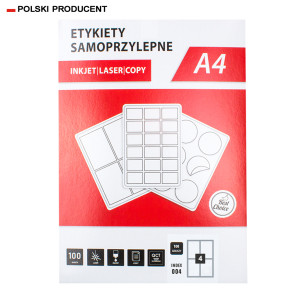 Etykiety A4 105x148mm 400szt