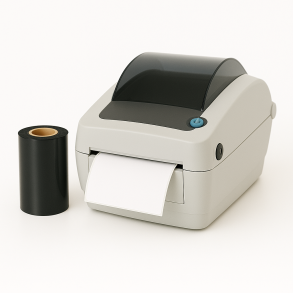 Etykiety termotransferowe 100x50mm 1000szt 40mm białe