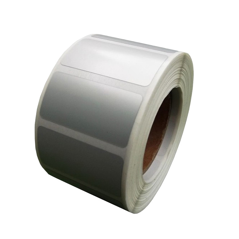 Etykiety Poliestrowe 50x30mm 1000szt Srebrny Mat