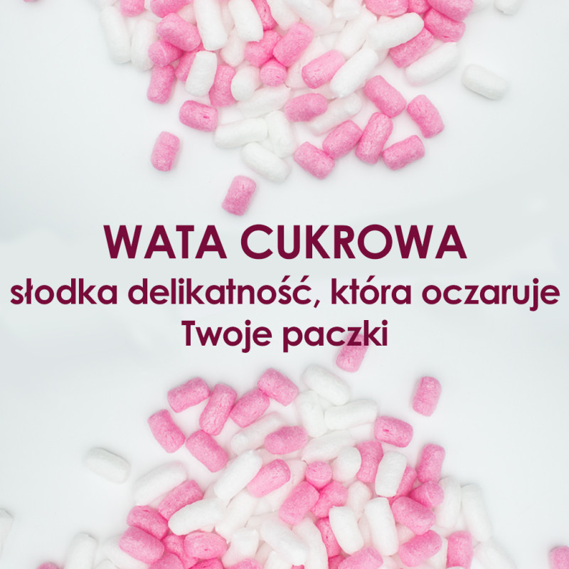 Wata Cukrowa - Wypełniacz skrobiowy Pack Chips Bio 200l