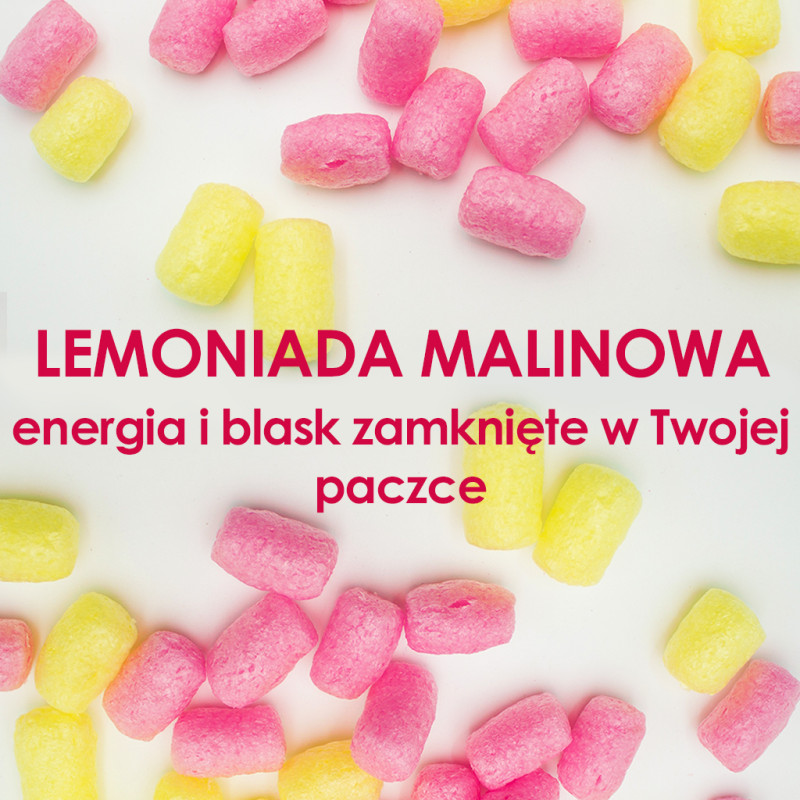 Lemoniada Malinowa - Wypełniacz skrobiowy Chrupack Pack Chips Bio 200l