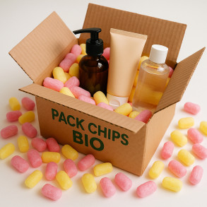 Lemoniada Malinowa - Wypełniacz skrobiowy Chrupack Pack Chips Bio 200l