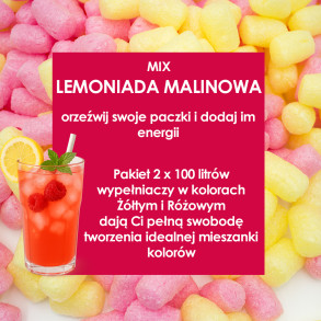Lemoniada Malinowa - Wypełniacz skrobiowy Chrupack Pack Chips Bio 200l