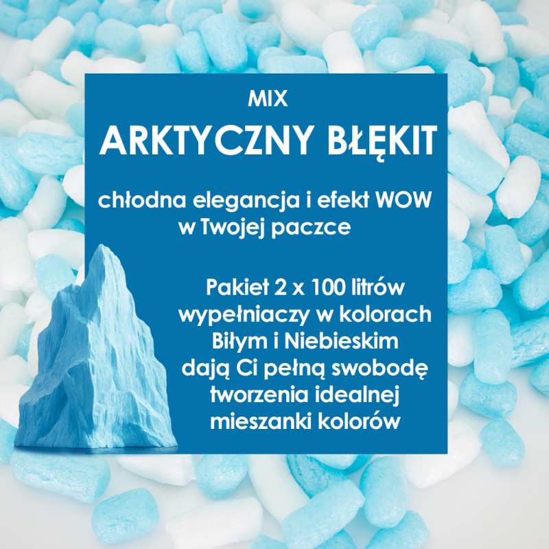 Arktyczny Błękit - Wypełniacz skrobiowy Pack Chips Bio 200l