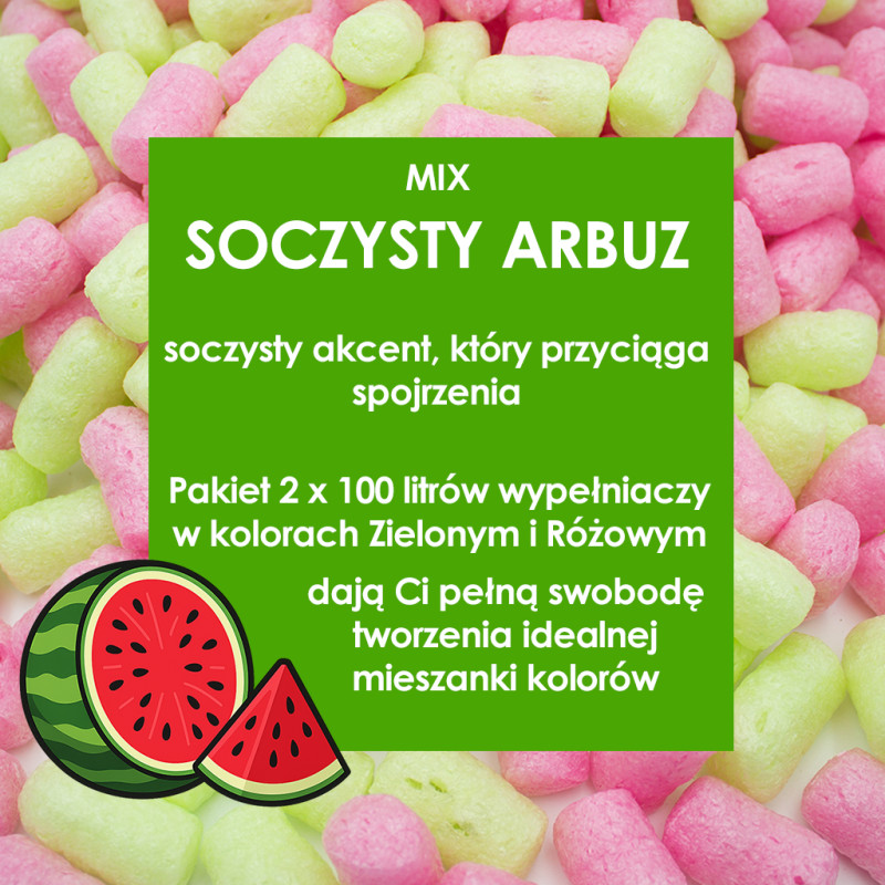 Soczysty Arbuz - Wypełniacz skrobiowy Pack Chips Bio 200l