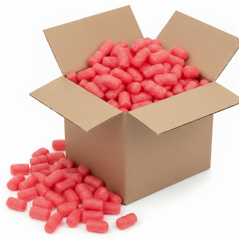 Wypełniacz ekologiczny Pack Chips Bio 400 litrów czerwony