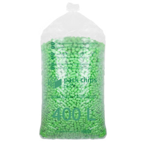 Wypełniacz ekologiczny Pack Chips Bio 400 litrów Leśna zieleń