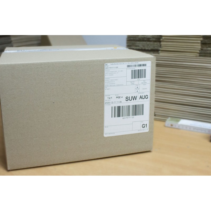 Etykiety termiczne kurierskie 100x150 mm 500 sztuk gilza 25 białe