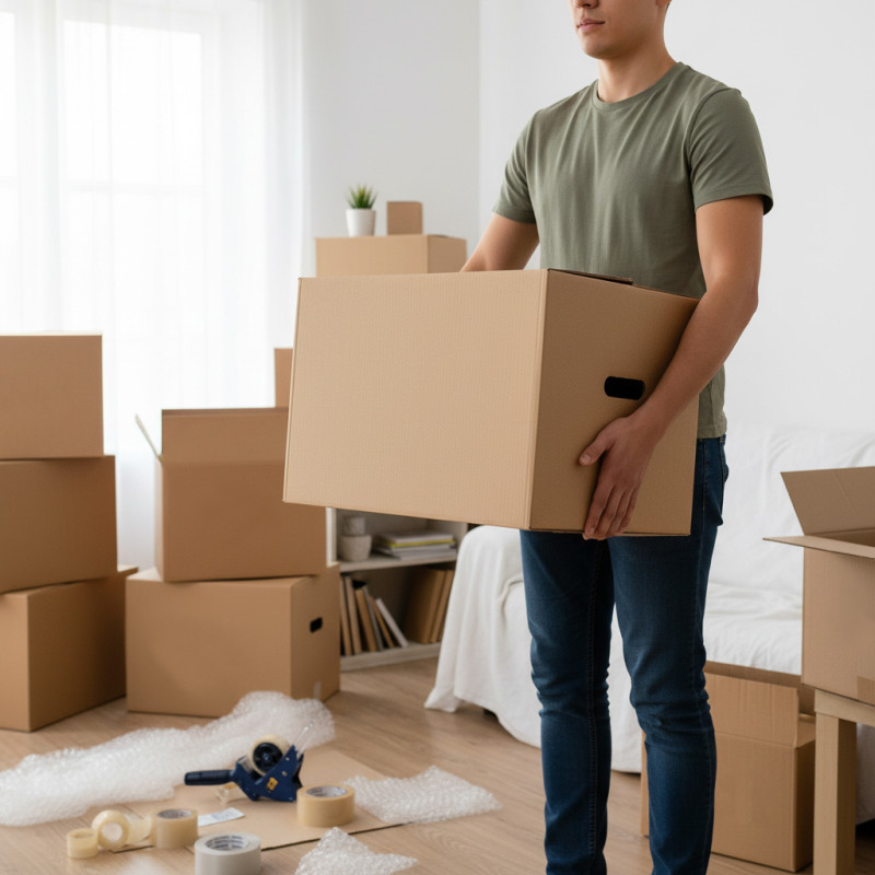 Karton do przeprowadzki 600x400x400 mm 5-warstwowy 10szt.