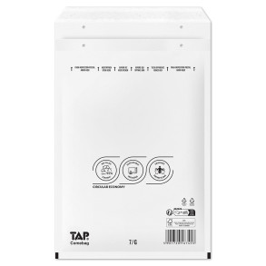 Koperty bąbelkowe Powietrzna koperta ochronna 7/G EKO TAP 250x350mm białe 100szt