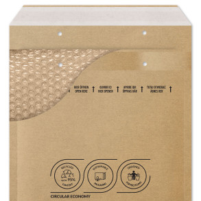 Koperty bąbelkowe Powietrzna koperta ochronna 3/C EKO TAP 170x225mm brąz 100szt