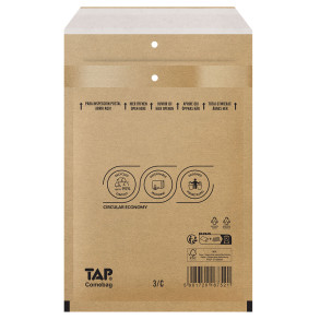 Koperty bąbelkowe Powietrzna koperta ochronna 3/C EKO TAP 170x225mm brąz 100szt