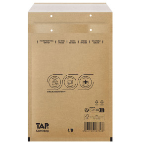 Koperty bąbelkowe Powietrzna koperta ochronna 4/D EKO TAP 200x275mm brąz 100szt
