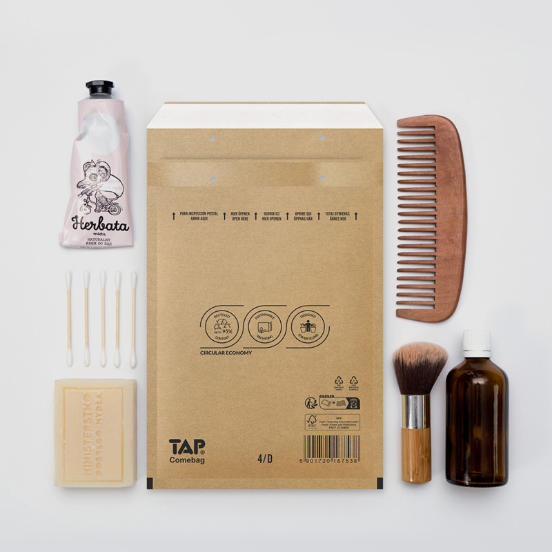 Koperty bąbelkowe Powietrzna koperta ochronna 4/D EKO TAP 200x275mm brąz 100szt