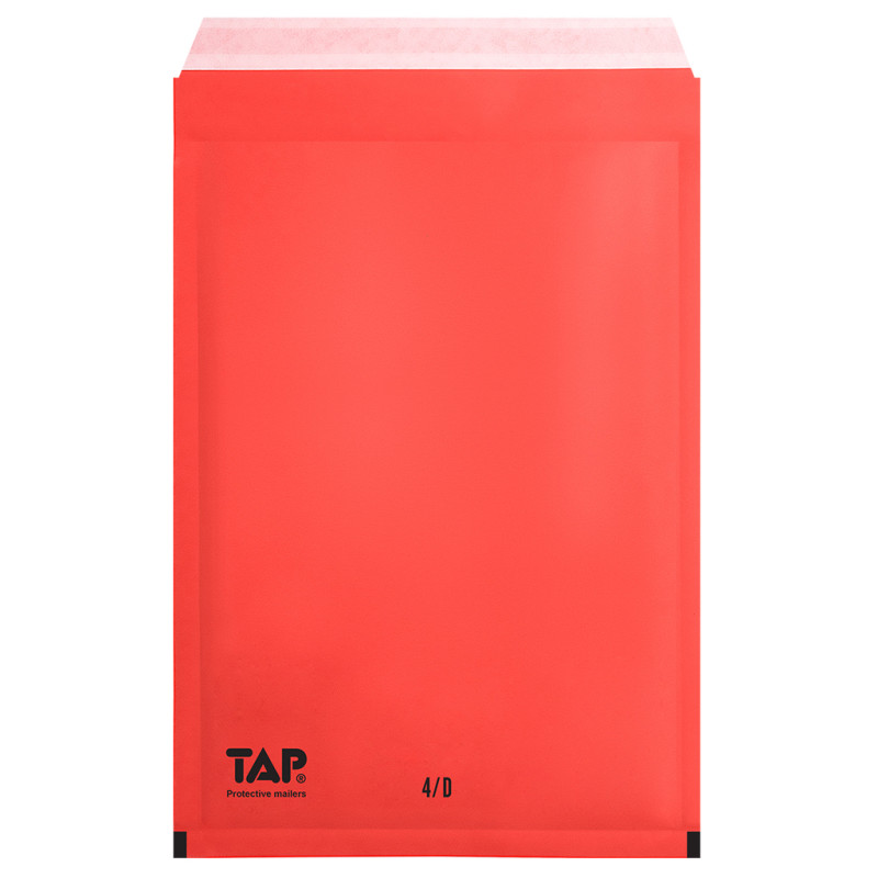 Koperty bąbelkowe Powietrzna koperta ochronna 4/D EKO TAP 200x275mm czerwone 100szt