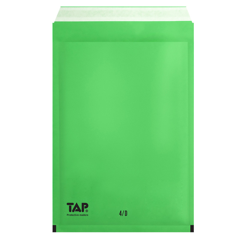 Koperty bąbelkowe Powietrzna koperta ochronna 4/D EKO TAP 200x275mm zielone 100szt