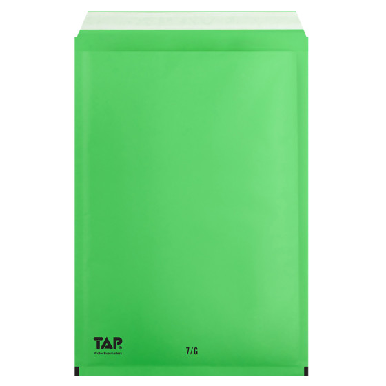 Koperty bąbelkowe Powietrzna koperta ochronna 7/G EKO TAP 250x350mm zielone 100szt