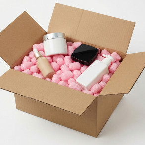 Wypełniacz ekologiczny Chrupack Pack Chips Bio 400 litrów różowy