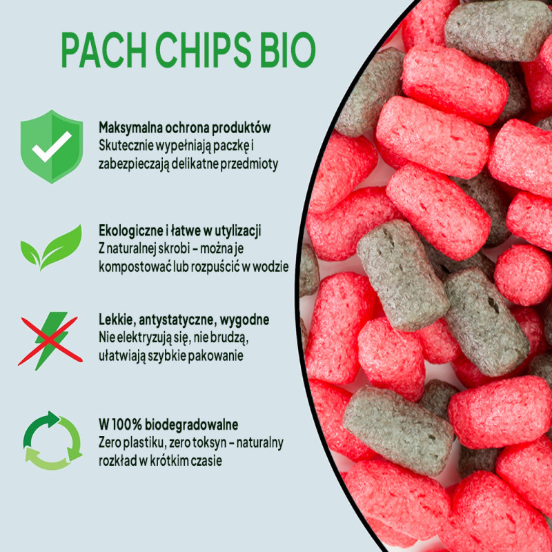 Flamenco - Wypełniacz skrobiowy Pack Chips Bio 200l