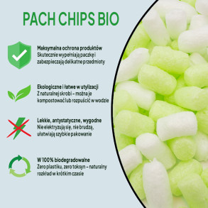 Lody Pistacjowe - Wypełniacz skrobiowy Pack Chips Bio 200l
