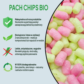 Soczysty Arbuz - Wypełniacz skrobiowy Chrupack Pack Chips Bio 200l