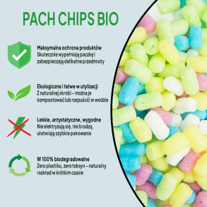 Tutti Frutti - Wypełniacz skrobiowy Pack Chips Bio 500l