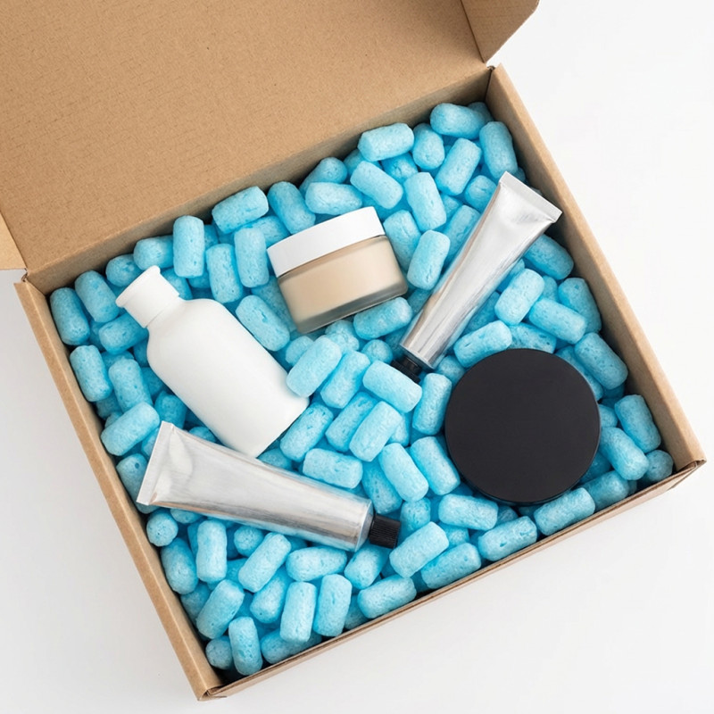 Wypełniacz ekologiczny Chrupack Pack Chips Bio 100 litrów niebieski