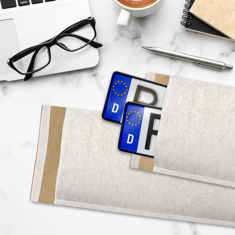 Koperty piankowe TAP B12 140x229mm białe 200szt