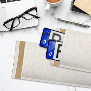 Koperty piankowe TAP TR 215x585mm białe 50szt